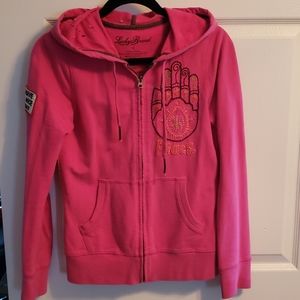 LUCKY BRAND ZIP-UP HOODIE